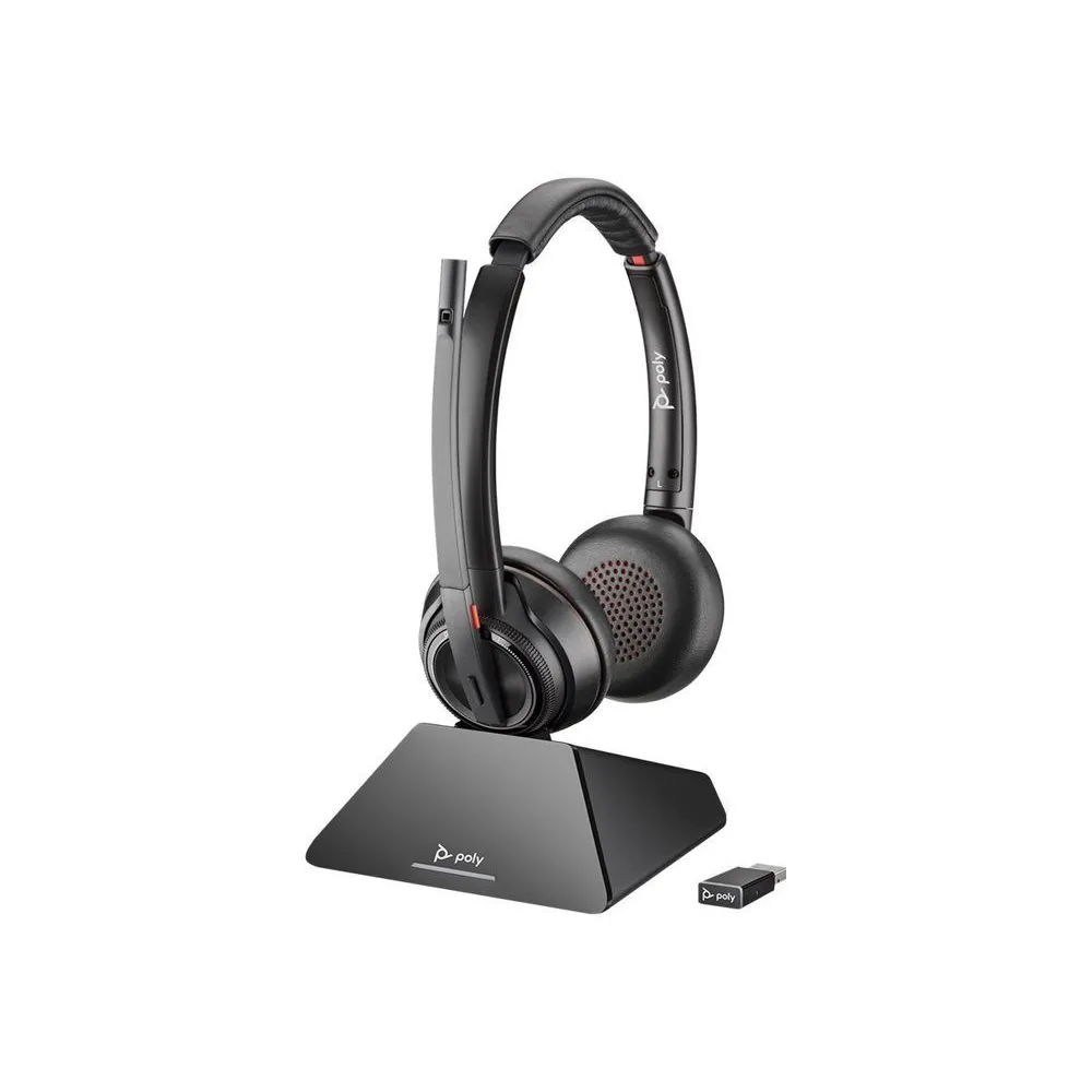 Poly Savi 8220 UC - Microsoft - wireless headset system Poly - 1