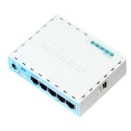 Router mikrotik porturi gigabit x 4 cpu dual core 880 mhz 256 mb ram usb microsd rb750gr3 (include tv 1.5 lei) (include tv 1.5 l