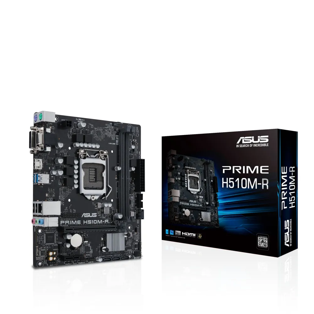 ASUS PRIME H510M-R Intel H510 LGA 1200 (Socket H5) micro-ATX Asus - 1