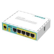 Net router 10/100m 5port hex/poe lite rb750upr2 mikrotik rb750upr2 (include tv 1.5 lei) Mikrotik - 1