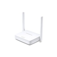 Router mercusys wireless  300mbps 2 porturi 10/100mbps 2 antene externe mw301r (include timbru verde 1.5 lei) Mercusys - 1