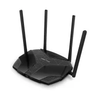 Router mercusys wireless  1800mbps 4 porturi lan gigabit 1 port wan gigabit dual band ac1800 4 x antena externa wi-fi 6 mr70x (i