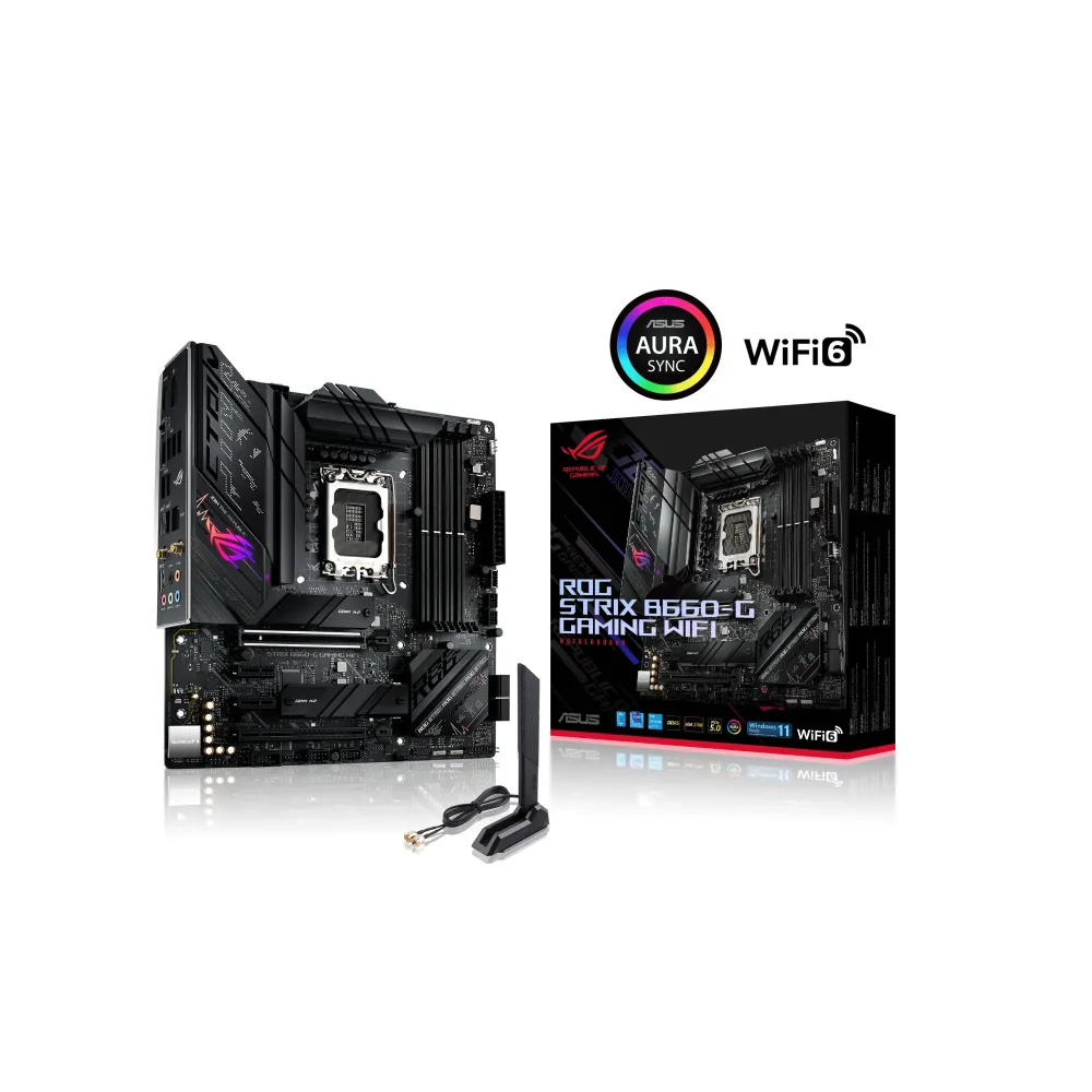 Placa de baza Asus ROG STRIX B660-G GAMING WIFI, Intel B660, Socket 1700, mATX Asus - 1