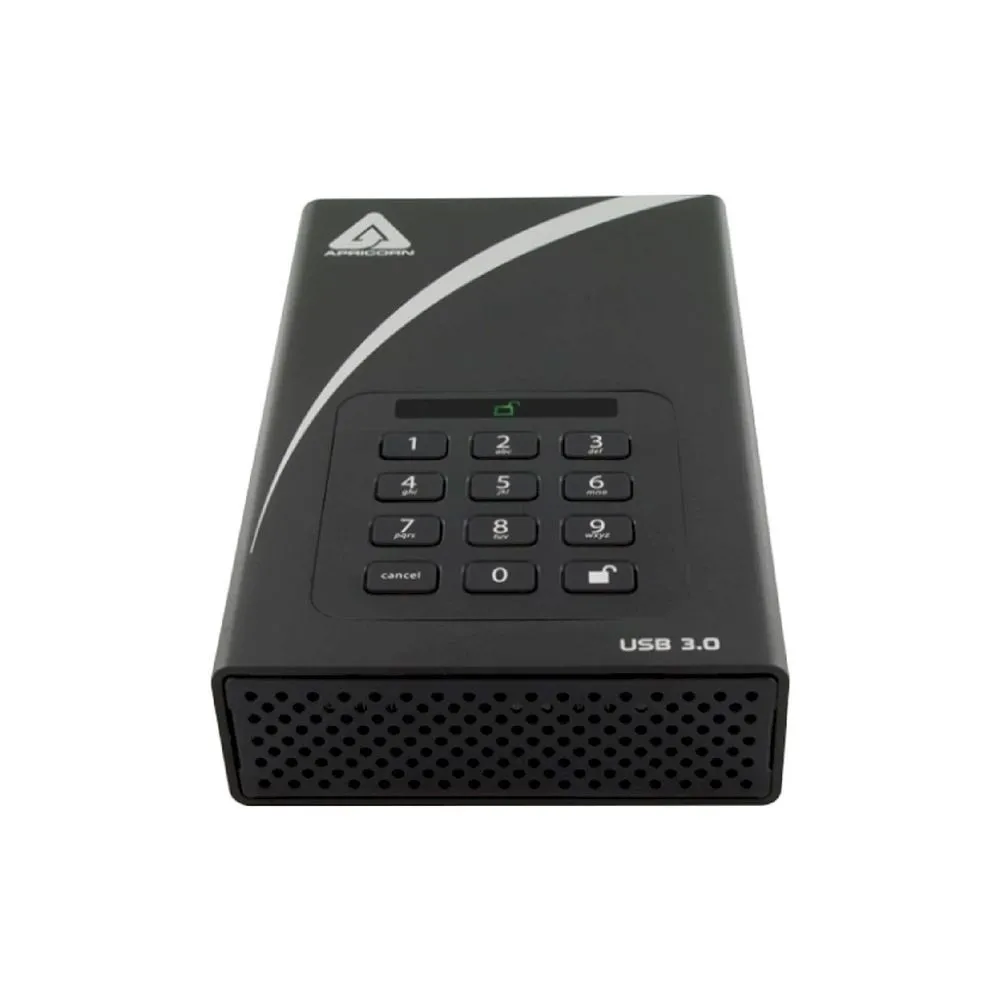 HDD Apricorn Aegis Padlock AES 25 2TB USB3.0 ext Apricorn - 1