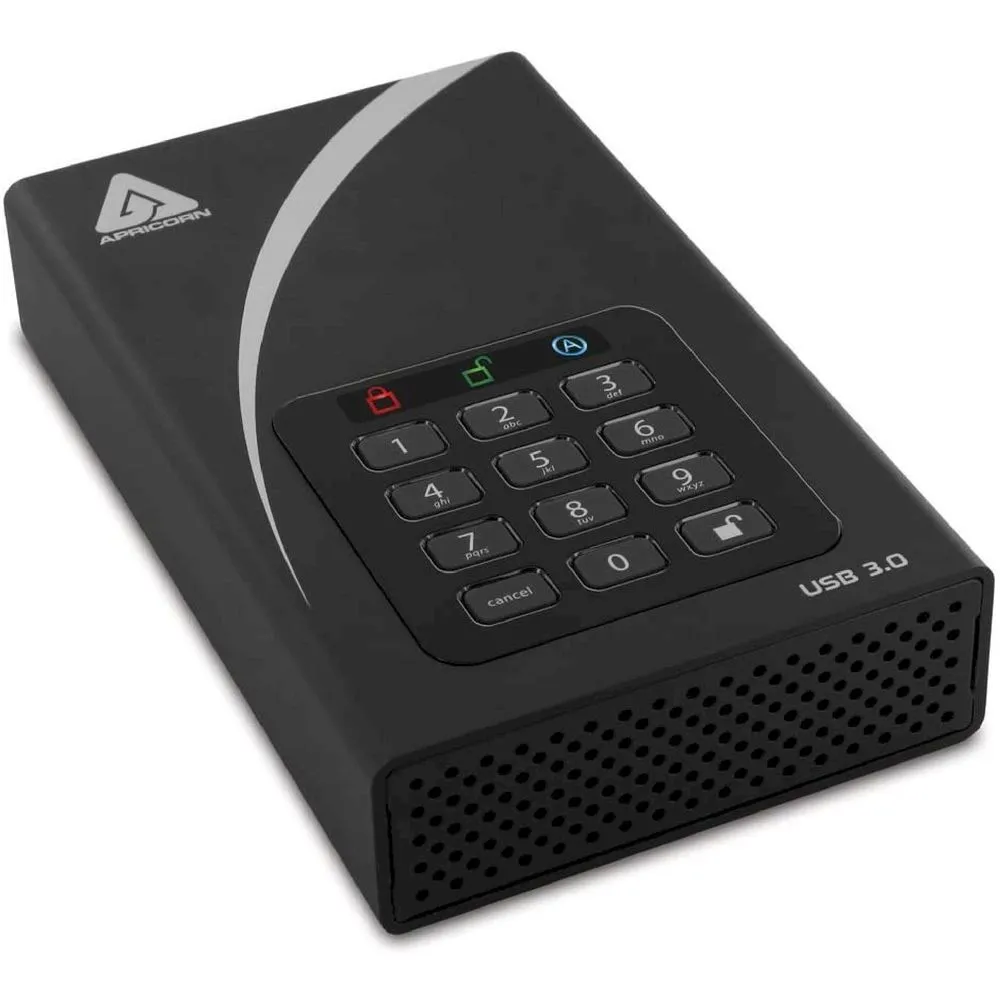 HDD Apricorn Aegis Padlock DT FIPS 25 6TB ext Apricorn - 1