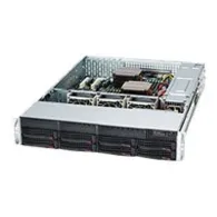 Supermicro SC825 TQC-600LPB - rack-mountable - 2U - extended ATX Supermicro - 1