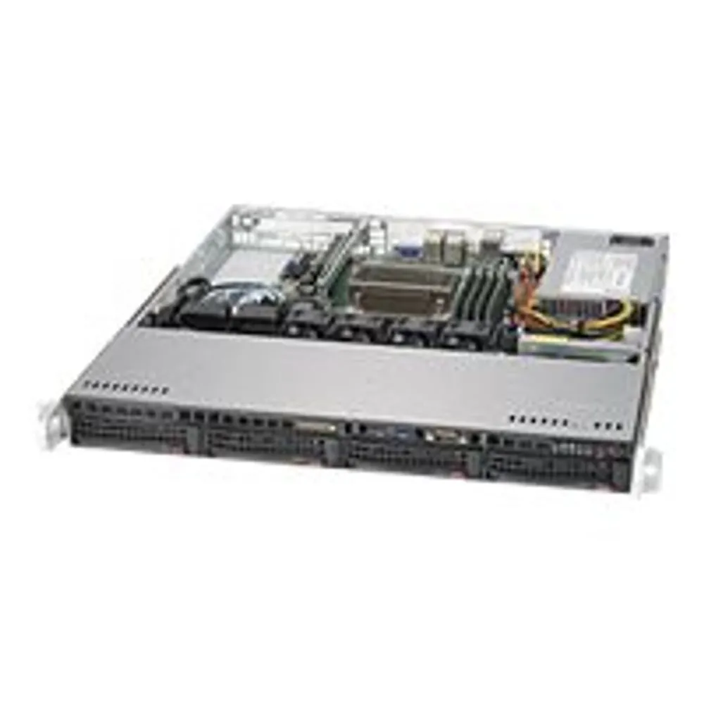 Supermicro SC813M FTQC-350CB2 - rack-mountable - 1U - ATX Supermicro - 1