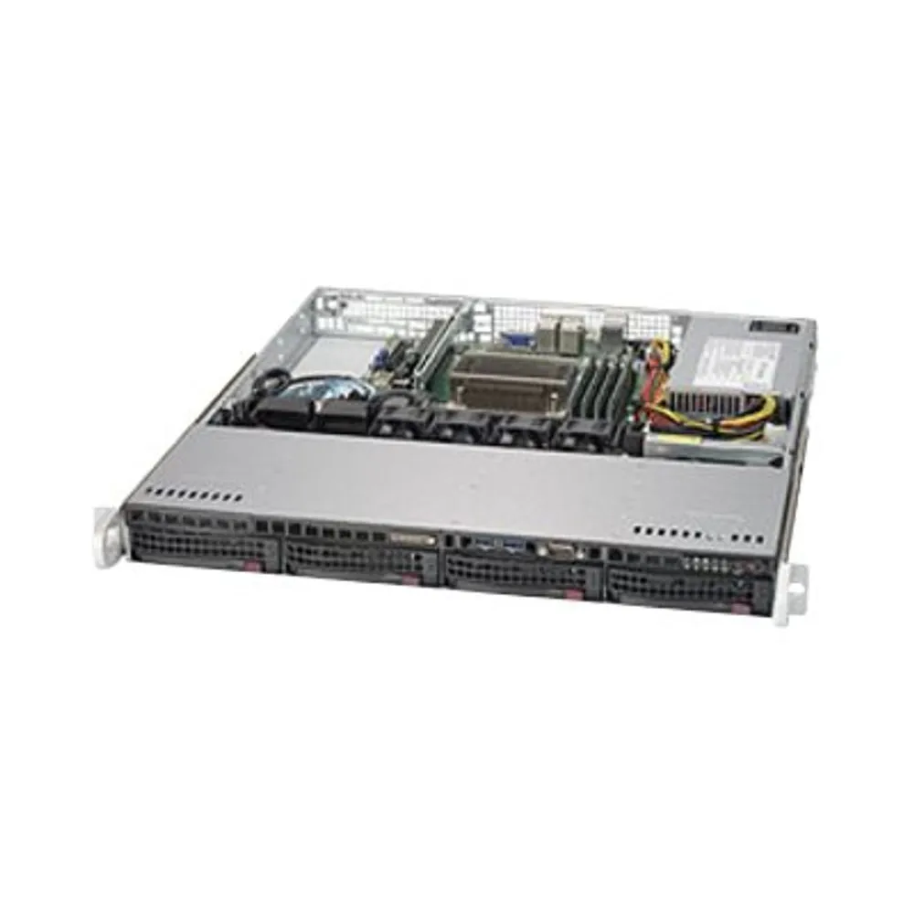 Supermicro SC813M FTQC-350CB - rack-mountable - 1U - ATX Supermicro - 1