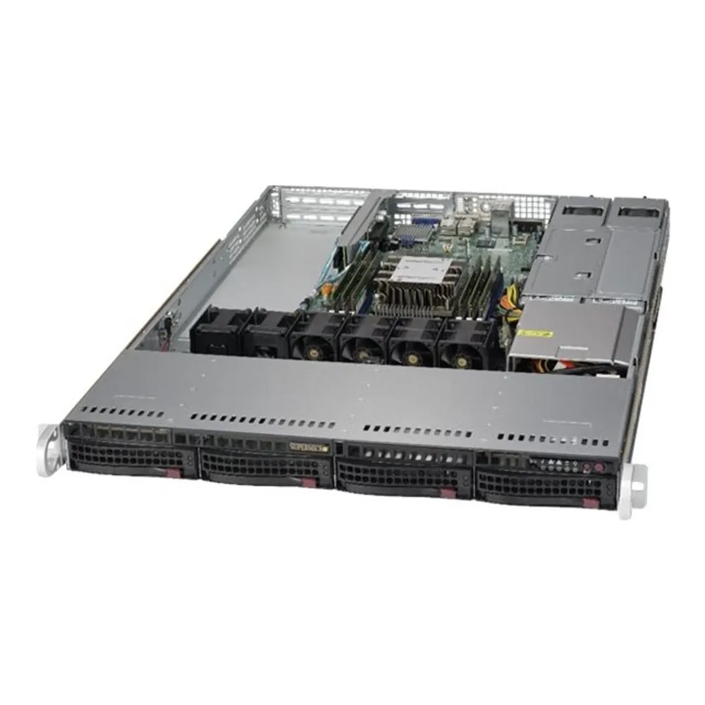 Supermicro SuperServer 5019P-WTR - rack-mountable - no CPU - 0 GB - no HDD Supermicro - 1