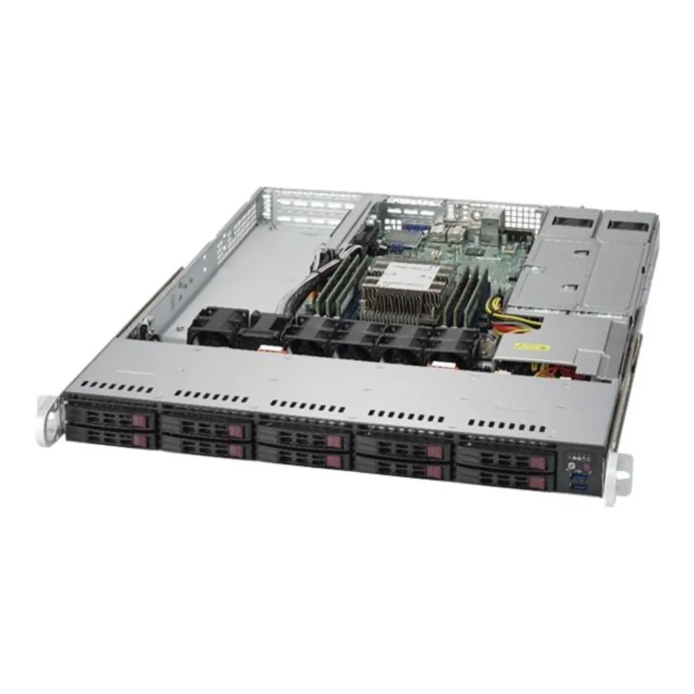 Supermicro SuperServer 1019P-WTR - rack-mountable - no CPU - 0 GB Supermicro - 1