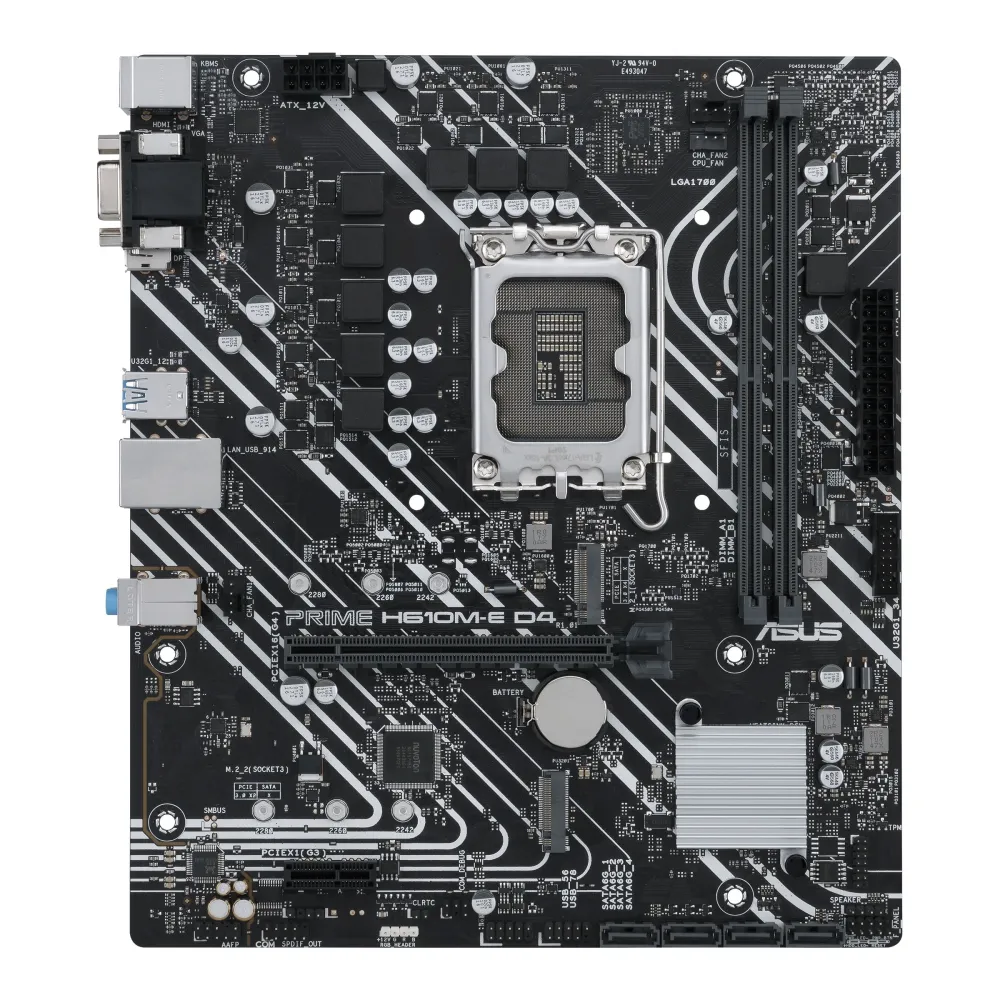 Placa de baza Asus PRIME H610M-E D4, Intel H610, Socket 1700, mATX Asus - 1