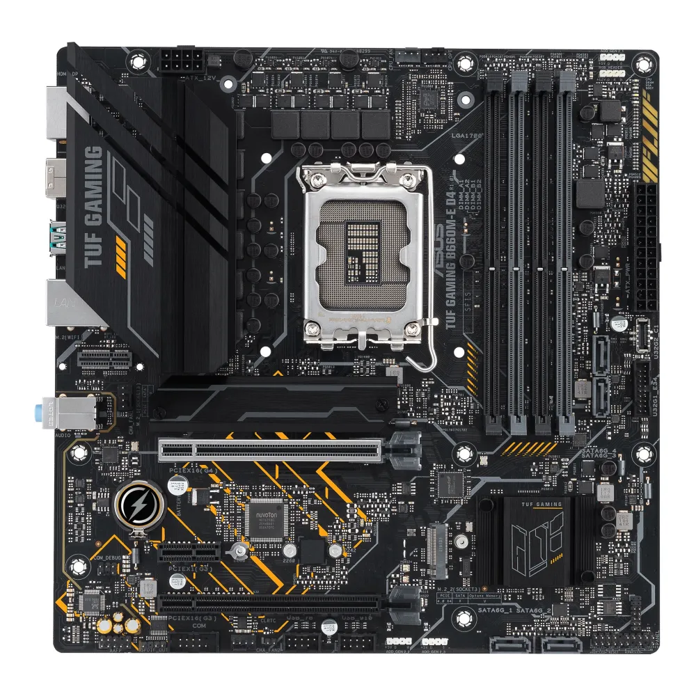Placa de baza Asus TUF GAMING B660M-E D4, Intel B660, Socket 1700, MATX Asus - 1
