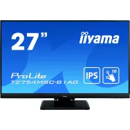 iiyama ProLite T2754MSC-B1AG monitoare LCD 68,6 cm (27") 1920 x 1080 Pixel Full HD LED Ecran tactil Multi-gestual Negru Iiyama -