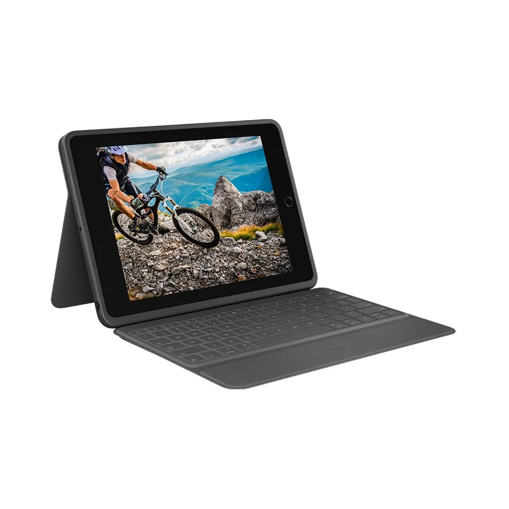 Logitech Rugged Folio Grafit USB tip-C QWERTZ Germană Logitech - 1