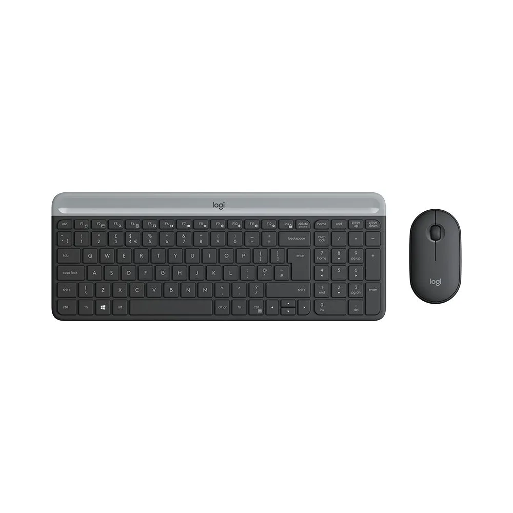 Logitech MK470 tastaturi Mouse inclus USB QWERTZ Germană Grafit Logitech - 1