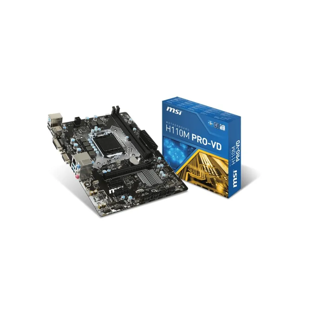 Placa de baza msi socket lga1151 h110m pro-vd intel h110 Msi - 1