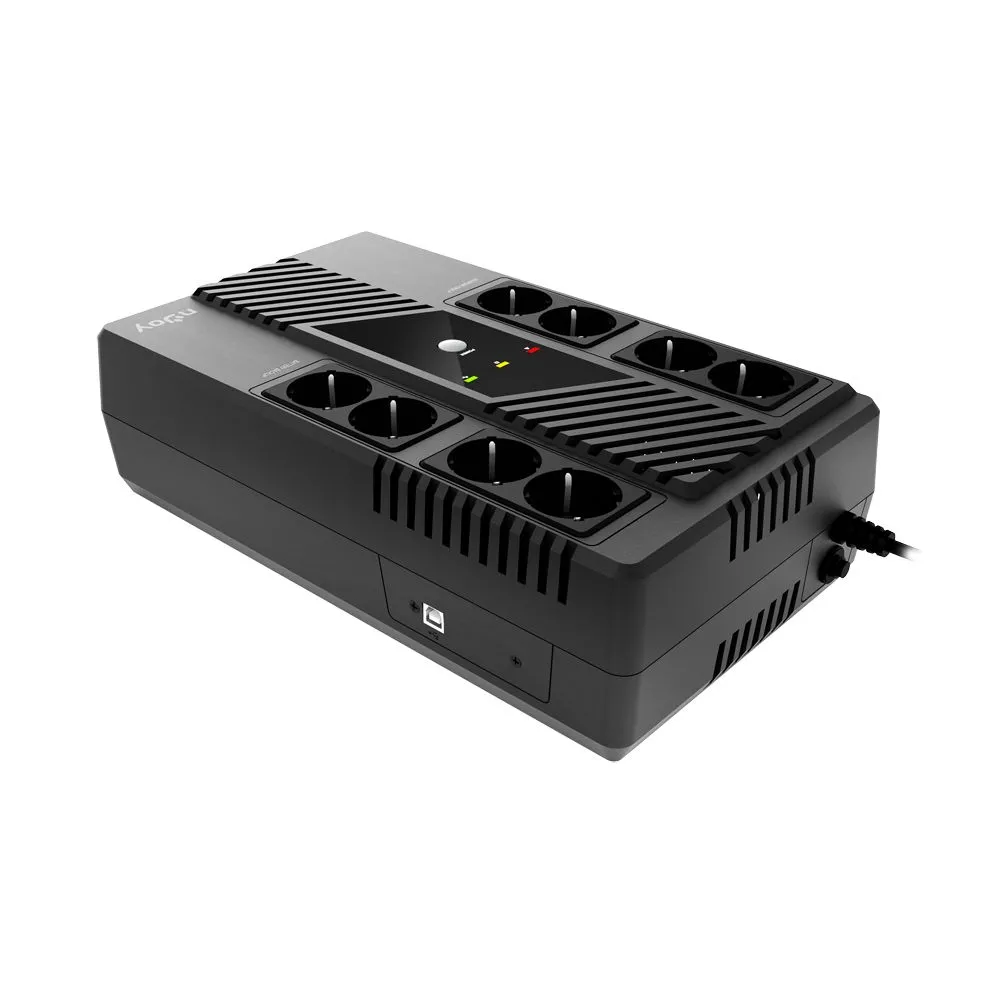 Ups njoy token 800 line int. brick avr schuko x 8 led back-up 1 - 10 min. upcsbls660ttoaz01b (include tv 8.00 lei) Njoy - 1