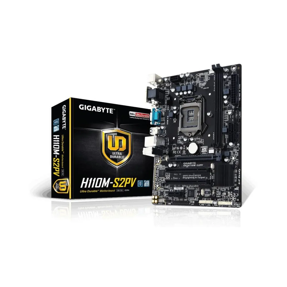 Placa de baza gigabyte socket lga1151 h110m-s2pv ddr4 intel h110 Gigabyte - 1