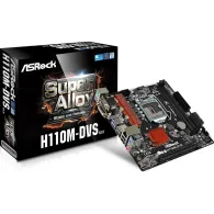 Placa de baza asrock socket 1151 h110m-dvs r3.0 intel h110 Asrock - 1