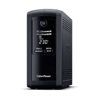 Ups cyber power line int. cu management lcd tower   700va/ 390w avr 4 x socket schuko display lcd 1 x baterie 12v/7ah backup 1- 