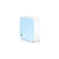 TP-Link 300Mbps Wireless N Nano Router router wireless Fast Ethernet Bandă unică (2.4 GHz) 4G Albastru, Alb Tp-link - 1