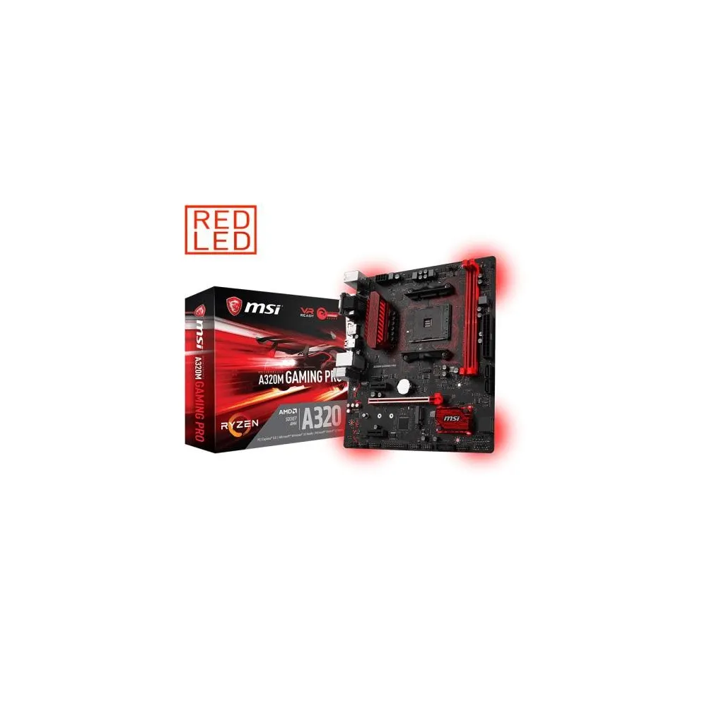 Placa de baza msi socket am4 a320m gaming pro dual Msi - 1