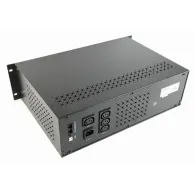 Ups gembird line int. cu management rack 1500va/900w avr iec x 4 2 x baterie 12v/8ah display lcd back-up 1 - 10 min. ups-rack-15