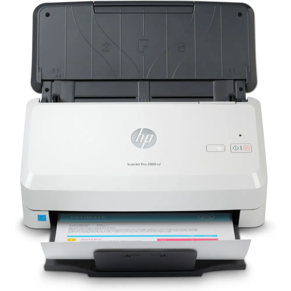 HP Scanjet Pro 2000 s2 Sheet-feed Scanner Sheet-fed scaner 600 x 600 DPI A4 Negru, Alb Hp - 1