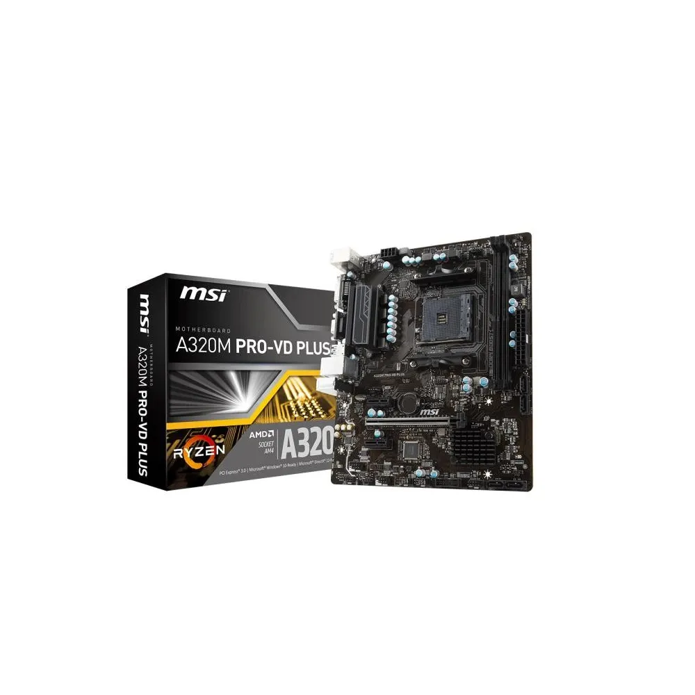 Placa de baza msi socket am4 a320m pro-vd plus dual Msi - 1