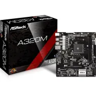 Placa de baza asrock socket am4 a320m dual channel ddr4memory Asrock - 1