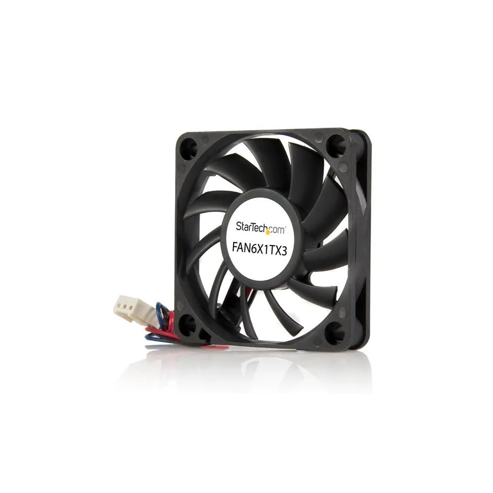 StarTech.com FAN6X1TX3 sistem răcire computer Carcasă calculator Distracţie 6 cm Negru StarTech.com - 1