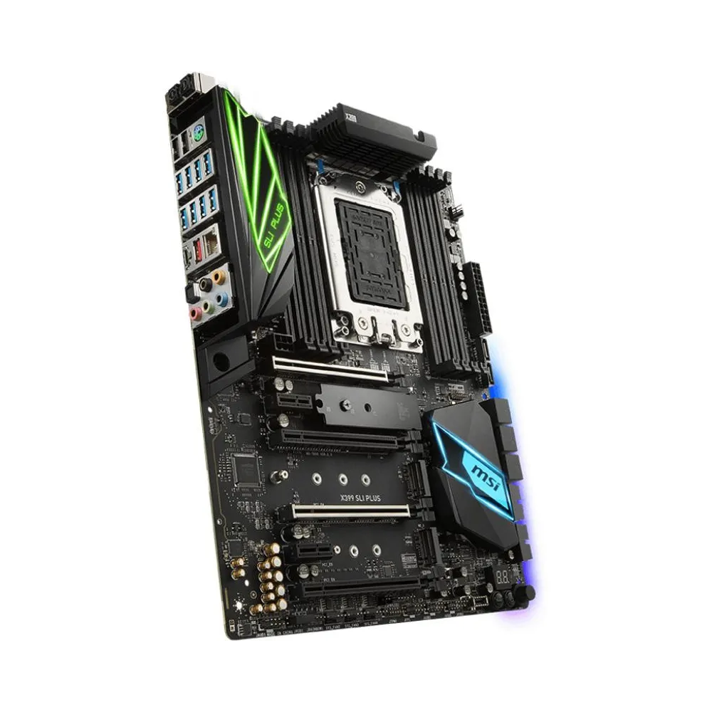 Placa de baza msi socket tr4 x399 sli plus quad Msi - 1