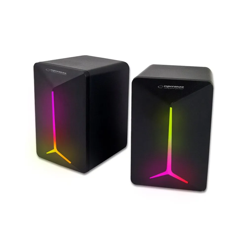 Set difuzoare usb 2.0 rainbow esperanza Esperanza - 1