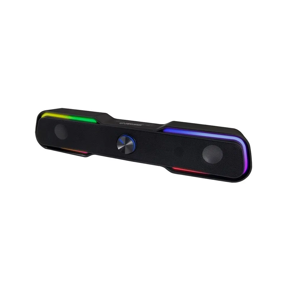 Boxe / soundbar 2.0 usb led rainbow apala esp Esperanza - 1