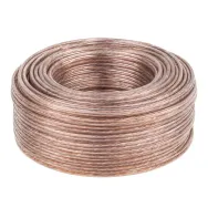 Cablu difuzor cca 2x2.5mm rosu/negru 25m Cabletech - 1