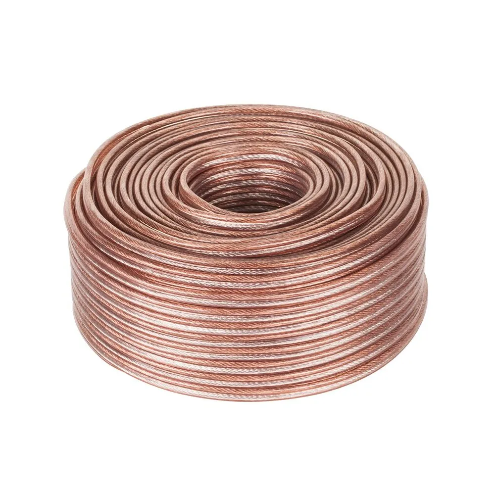 Cablu difuzor cca 2x4mm transp  - 1