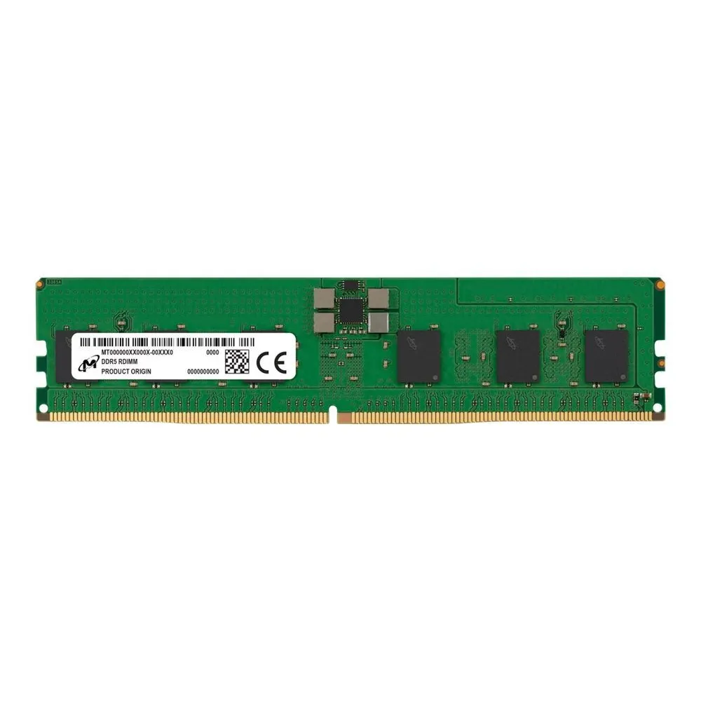 Micron - DDR5 - module - 16 GB - DIMM 288-pin - 4800 MHz / PC5-38400 Micron - 1
