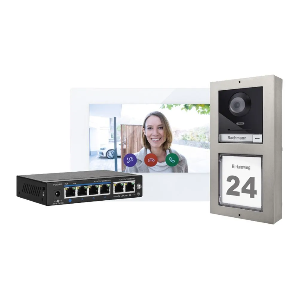 ABUS Video Doorbell System ​ModuVis Set M Abus - 1