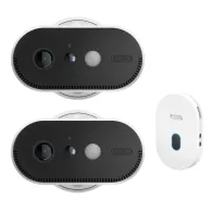 ABUS Wi-Fi Battery Cam - network surveillance camera - with Base Station Abus - 1