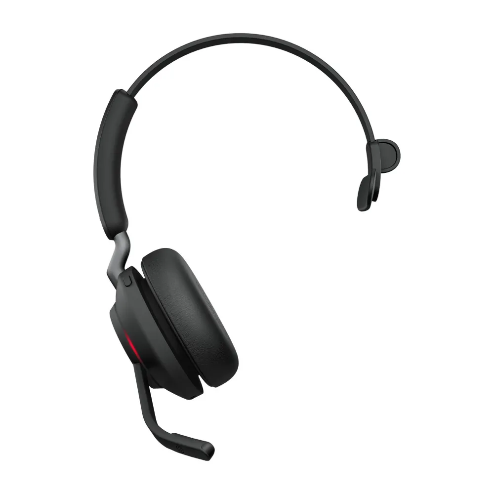 Jabra Evolve2 65, MS Mono Căști Fără fir Bandă de fixare pe cap Birou/Call center USB Tip-A Bluetooth Negru Jabra - 1