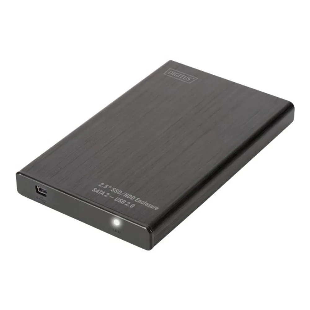 DIGITUS storage enclosure DA-71104 - 2.5 SATA SSD/HDD - USB 2.0 Digitus - 1