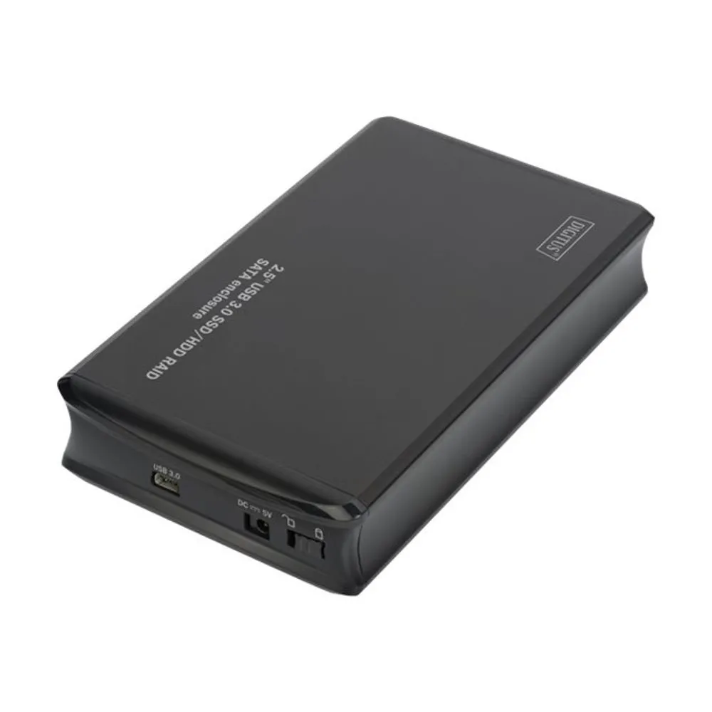 DIGITUS storage enclosure DA-71116 - 25'' SATA SSD/HDD - USB 3.0 Digitus - 1