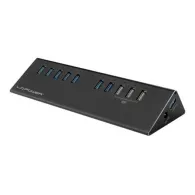 LC Power LC-HUB-ALU-2B-10 - hub - 10 ports Lc-power - 1