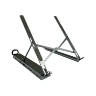 LC-Power Notebook Stand with Multi Hub LC-HUB-C-MULTI-STAND - Anthracite Lc-power - 1