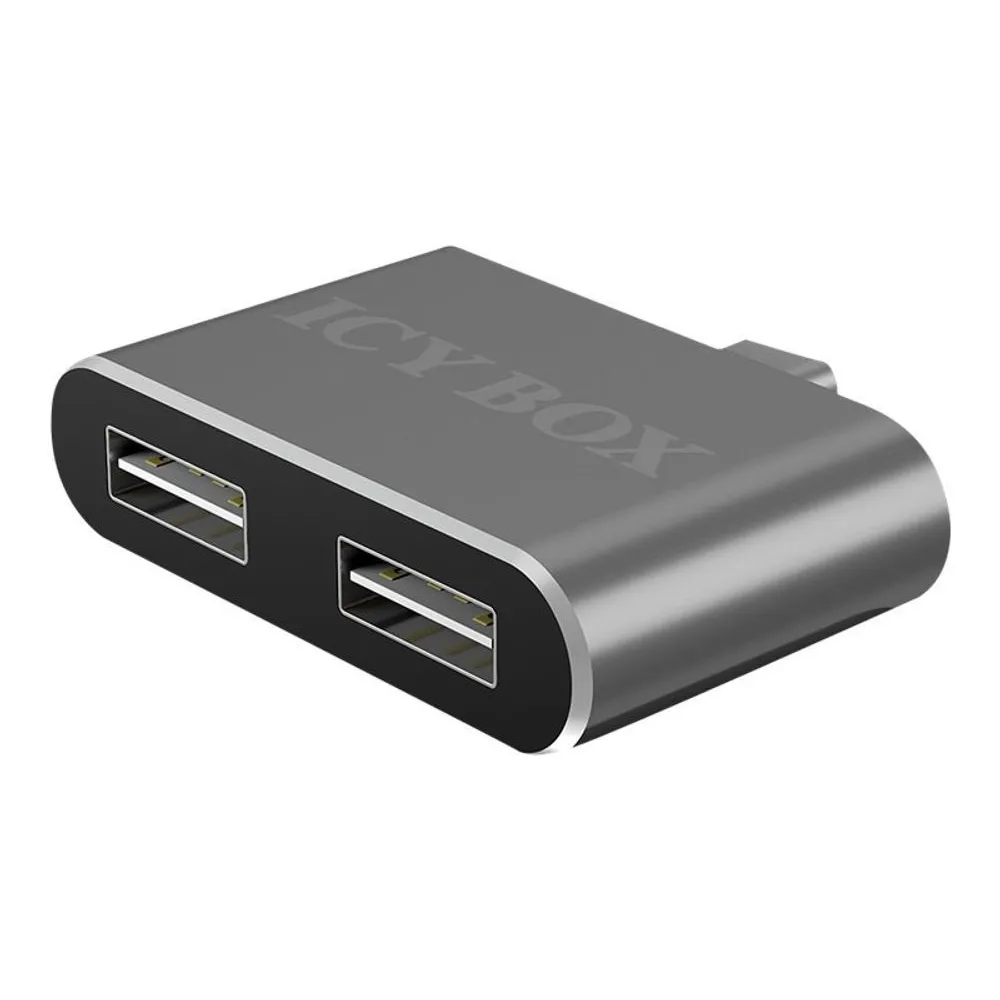 ICY BOX IB-Hub1201-C - hub - 2 ports Raidsonic - 1
