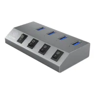 ICY BOX IB-HUB1405 - hub - 4 ports Raidsonic - 1