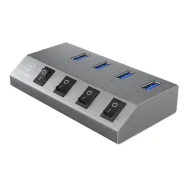 ICY BOX IB-HUB1405 - hub - 4 ports Raidsonic - 1