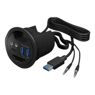 RaidSonic ICY BOX IB-HUB1404A - hub - 3 ports Raidsonic - 1