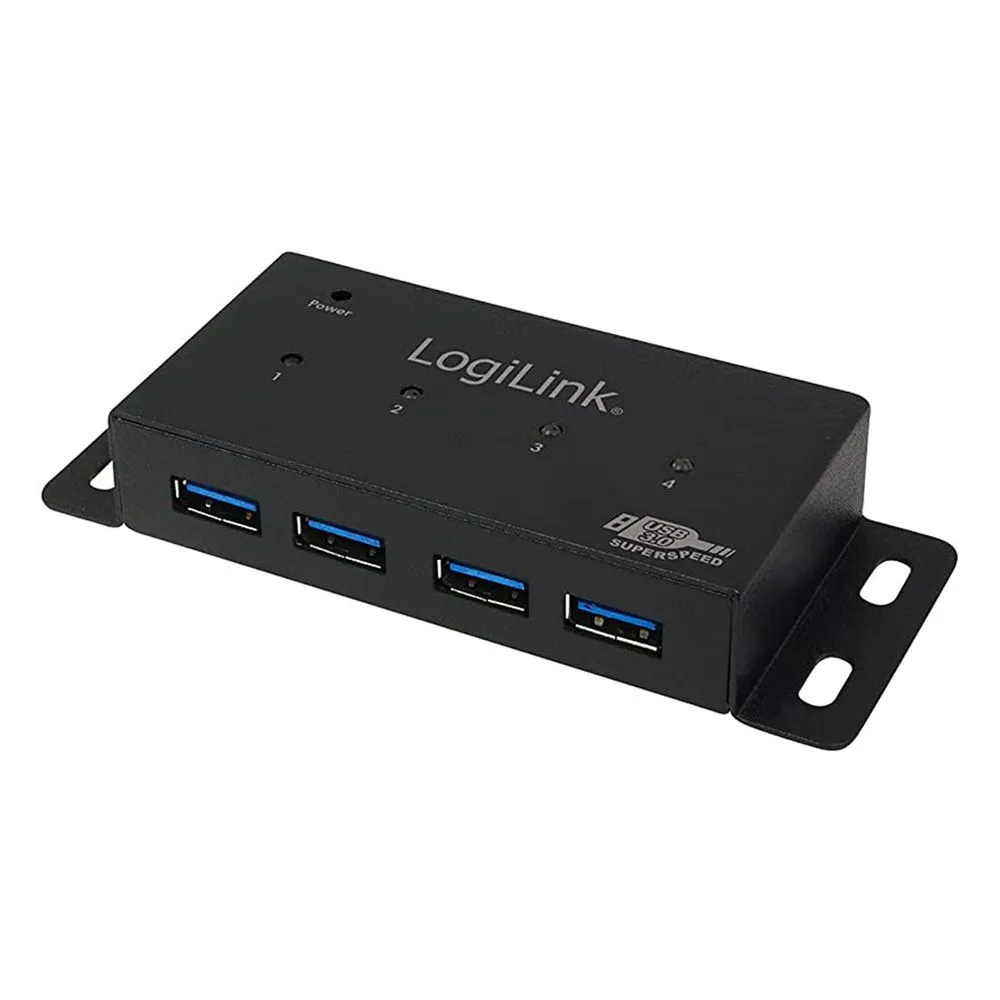 LogiLink USB 3.0 Hub 4-Port - hub - 4 ports Logilink - 1