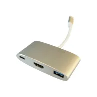 LC Power LC-HUB-C-MULTI-4 - docking station - USB-C - HDMI Lc-power - 1